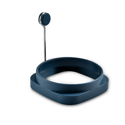 1 vnt. Silikoninis nelimpantis kepimo kiaušinių pelėsis Dviejų paskirčių blynų žiedas pusryčių kiaušinių formų kepimo forma Virtuvės programėlės Kiaušinių įrankiai Nauja