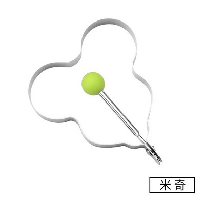 Sutirštinto nerūdijančio plieno kiaušinių kepimo mašinos modelis, meilės kiaušinių kepimo forma, kiaušinių kepimo žiedas, keptų kiaušinių šlifavimo įrankis