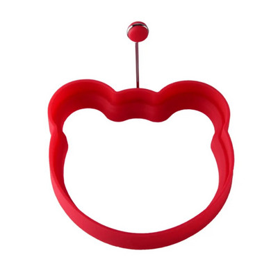 Új szilikon tükörtojás palacsinta gyűrű omlett tükörtojás kerek formáló tojásforma reggeli főzéshez Serpenyő sütő konyha