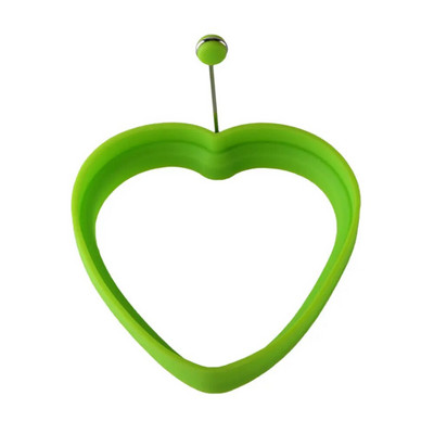 Új szilikon tükörtojás palacsinta gyűrű omlett tükörtojás kerek formáló tojásforma reggeli főzéshez Serpenyő sütő konyha