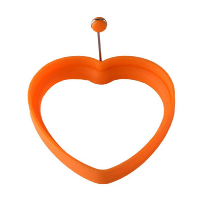 Új szilikon tükörtojás palacsinta gyűrű omlett tükörtojás kerek formáló tojásforma reggeli főzéshez Serpenyő sütő konyha