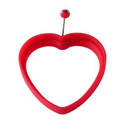 Új szilikon tükörtojás palacsinta gyűrű omlett tükörtojás kerek formáló tojásforma reggeli főzéshez Serpenyő sütő konyha