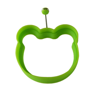 Új szilikon tükörtojás palacsinta gyűrű omlett tükörtojás kerek formáló tojásforma reggeli főzéshez Serpenyő sütő konyha