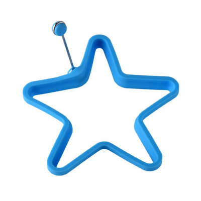 Új szilikon tükörtojás palacsinta gyűrű omlett tükörtojás kerek formáló tojásforma reggeli főzéshez Serpenyő sütő konyha