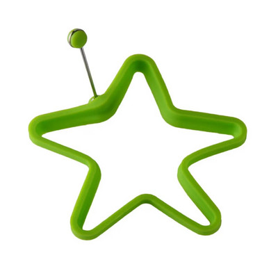 Új szilikon tükörtojás palacsinta gyűrű omlett tükörtojás kerek formáló tojásforma reggeli főzéshez Serpenyő sütő konyha