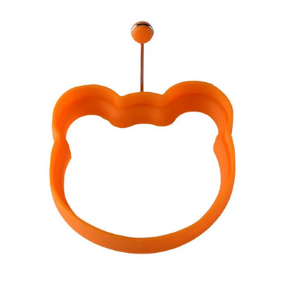 Új szilikon tükörtojás palacsinta gyűrű omlett tükörtojás kerek formáló tojásforma reggeli főzéshez Serpenyő sütő konyha