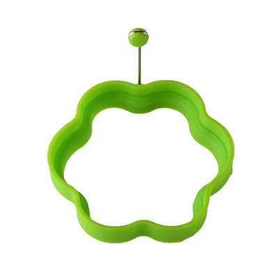 Új szilikon tükörtojás palacsinta gyűrű omlett tükörtojás kerek formáló tojásforma reggeli főzéshez Serpenyő sütő konyha