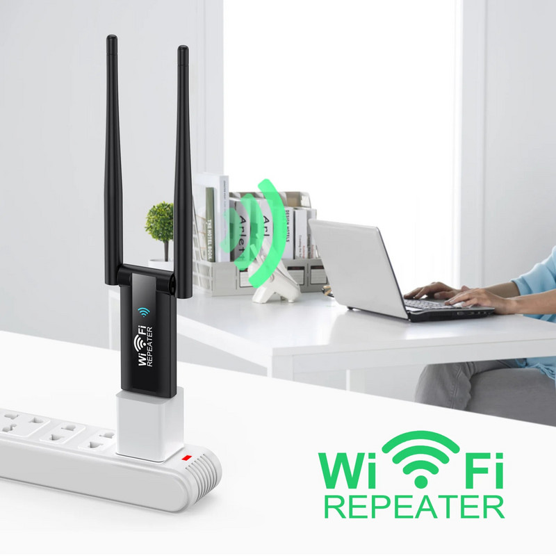 USB WiFi atkārtotājs bezvadu paplašinātājs maršrutētājs WiFi signāla pastiprinātājs pastiprinātājs liela attāluma Wi-Fi atkārtotāja piekļuves punkts