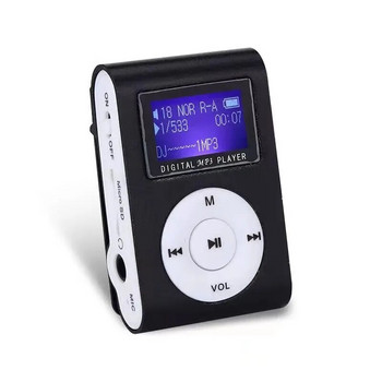 MP3 Music Player Mini φορητό κλιπ MP3 Student Walkman Υποστήριξη 32GB Micro SD TF Οθόνη LCD Fashion Sport Music Player