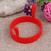 Silikoninės pusryčiams keptų kiaušinių formelės Nelipnios apvalios formos kiaušiniai pelėsiui atsparus karščiui Daugiafunkcis kūrinys, skirtas kepti kepimui