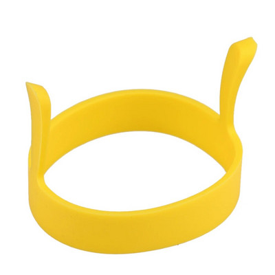 Silikoninės pusryčiams keptų kiaušinių formelės Nelipnios apvalios formos kiaušiniai pelėsiui atsparus karščiui Daugiafunkcis kūrinys, skirtas kepti kepimui