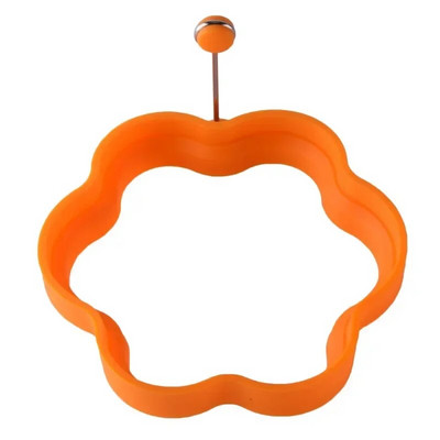 Pusryčių omletas Keptų kiaušinių formos Silikono apvalios širdies formos Blynų gaminimas „Pasidaryk pats“ Įrankiai Kepimo kiaušinių formoms Virtuvės įrankiai