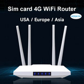 4G maršrutētājs SIM karte WiFi 4G CPE Hotspot antena 32 lietotāji RJ45 WAN LAN LTE 4G modems