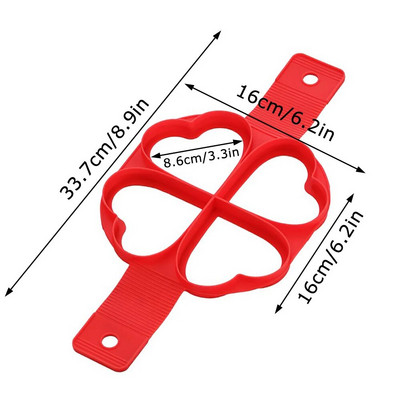 Silikónový palacinkový krúžok na palacinky, nepriľnavá forma na palacinky, varič vajec, tvarovač vyprážaných vajec, formy na omeletu do kuchyne, príslušenstvo na pečenie
