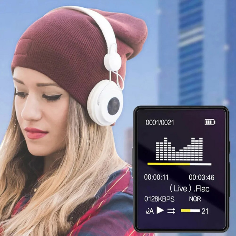 8/16/32/64GB prijenosni MP3 player 1.8 inčni zaslon Bluetooth-kompatibilan 5.0 Mini MP4 video reprodukcija s FM radiom/snimanje/E-knjiga