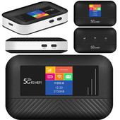 4G LTE maršrutētājs bezvadu Wifi pārnēsājams modems 150Mbps 3000mAh Power Bank Auto mobilais bezvadu maršrutētājs LCD displejs SIM kartes maršrutētājs