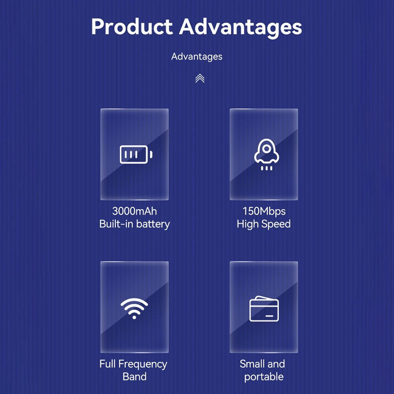 4G LTE maršrutētājs bezvadu Wifi pārnēsājams modems 150Mbps 3000mAh Power Bank Auto mobilais bezvadu maršrutētājs LCD displejs SIM kartes maršrutētājs