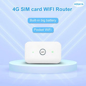4G maršrutētājs Bezvadu lte wifi modems Sim kartes maršrutētājs MIFI kabatas tīklājs iebūvēts akumulators pārnēsājams WiFi