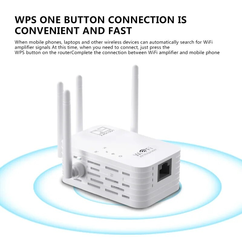 5Ghz belaidis WiFi kartotuvas 1200Mbps maršrutizatorius Wifi Booster 2.4G Wifi ilgo nuotolio plėstuvas 5G Wi-Fi signalo stiprintuvas kartotuvas Wifi