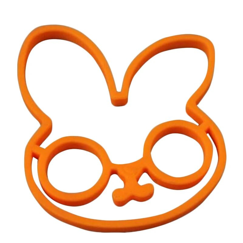 Καλούπια μαγειρέματος Κεφάλι κλόουν Διασκεδαστική σχεδίαση Ανθεκτικό υλικό Δημιουργικό μαγείρεμα Ευέλικτο Εύκολο στο καθάρισμα Καλούπι αυγού σιλικόνης Φόρμα αυγών τηγανητό