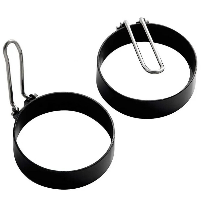 Nerūsējošā tērauda ceptu olu pankūku veidotājs virtuves rīki omlete veidnē cepšana virtuves sīkrīki gredzeni olu gatavošanas rīki