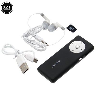 Portable Mini MP3 USB Player Students Sport MP3 Music Player Learning Sports Learn Supplies Send Memory Card