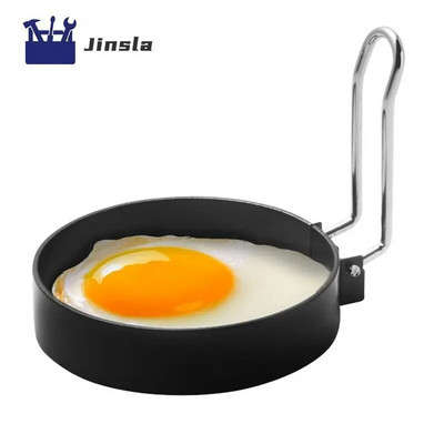 Δαχτυλίδι τηγανίσματος αυγών κύκλος Τηγανίτα πρωινού Τηγανητό καλούπι αυγού στρογγυλό από ανοξείδωτο ατσάλι Εργαλείο μαγειρέματος Εργαλεία κουζίνας Αξεσουάρ ψησίματος