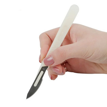 Нож за рязане на багет Практичен европейски нож за хляб Инструменти за рязане Резачка за сладкиши с острие от въглеродна стомана PP дръжка