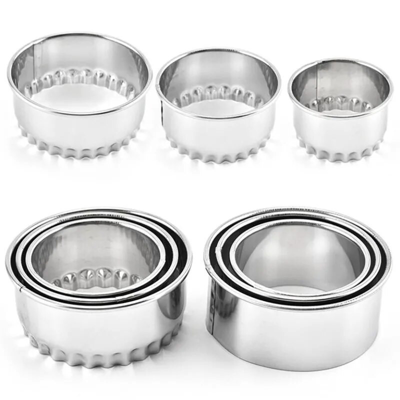 3vnt./rinkinys 304 Nerūdijančio plieno pjaustytuvas Koldūnai Formos Virtuvė Virtuvė Virtinė Virtinukas Odelės Įrenginys Tešlos presas Blynų Įrankiai Įvyniojimai Formos