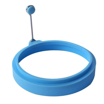 Silikoninis keptų kiaušinių blynų žiedas omletas keptų kiaušinių apvalios formos kiaušinių forma pusryčiams ruošti keptuvė Orkaitės virtuvė