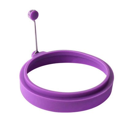 Silikoninis keptų kiaušinių blynų žiedas omletas keptų kiaušinių apvalios formos kiaušinių forma pusryčiams ruošti keptuvė Orkaitės virtuvė