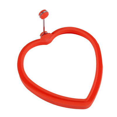 Silikoninis keptų kiaušinių blynų žiedas omletas keptų kiaušinių apvalios formos kiaušinių forma pusryčiams ruošti keptuvė Orkaitės virtuvė