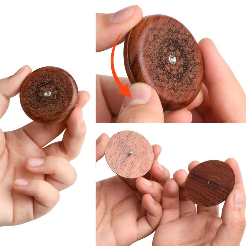 Medinis duonos peilis, skustuvas, laikymo maišelis Apvalus duonos lame tešlos pjaustymo įrankis, skirtas „pasidaryk pats“ duonos laikymo maišeliui