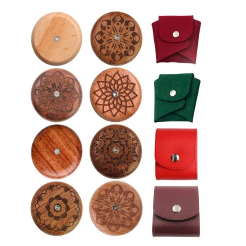 Medinis duonos peilis, skustuvas, laikymo maišelis Apvalus duonos lame tešlos pjaustymo įrankis, skirtas „pasidaryk pats“ duonos laikymo maišeliui