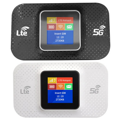 4G Lte WIFI router Sim kártya foglalat vezeték nélküli hordozható router 3650mAh feloldó modem mini kültéri hotspot mobil WiFi router autóhoz