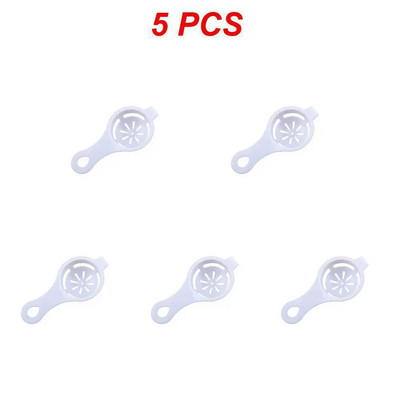 5-1 KOM DIY Separator za žumanjke Razdjelnik za jaja Kuhinjski alati za kuhanje jaja Filter Separator za jaja Kuhinjski pribor Kuhinjski alati