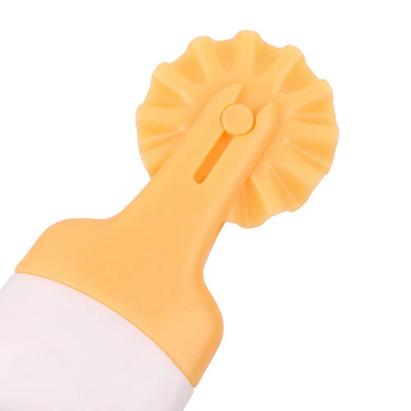 Kekszhenger süti gördülő vágó penge tészta körvágó háló kerék pizza tészta rács görgős vágó konyha