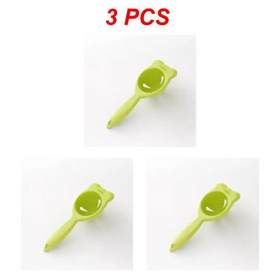 1/3 vnt Kiaušinio trynio separatorius Baltymų atskyrimo įrankis Maistinių kiaušinių virtuvės įrankiai Virtuvės prietaisai Kiaušinių daliklis Kiaušinių priedai Saldainiai