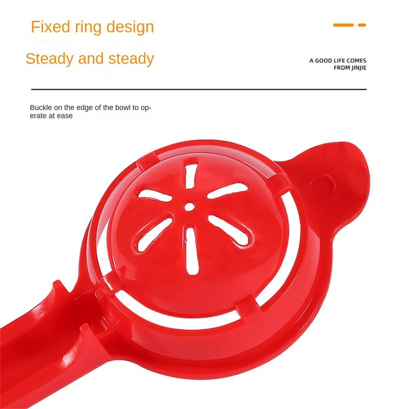 Kiaušinio trynio separatorius Sklandžiai praktiška naujovė Greitas ir paprastas gaminimas Patogi ilga rankena Lengvai atskiria kiaušinius kepinius