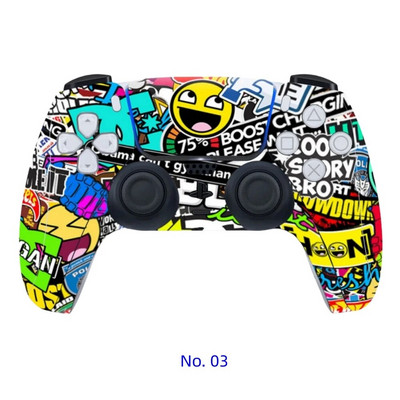 Lipduko lipdukas, skirtas PlayStation 5 PS5 žaidimų pulto valdikliui, vairasvirtei, žaidimų priedai Apsauginiai nuo slydimo dulkių lipdukai