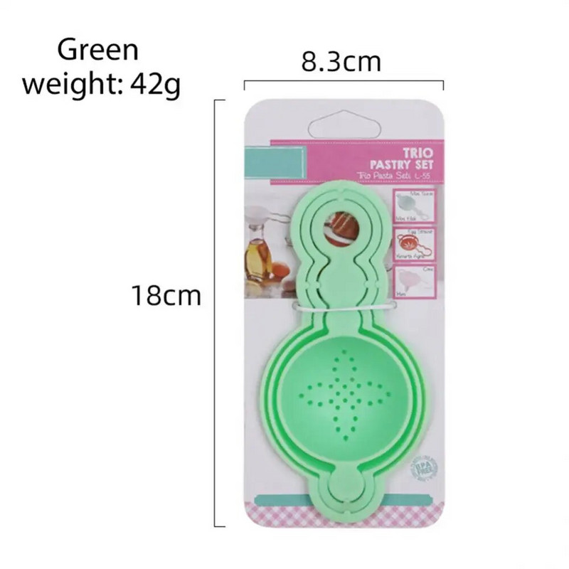 Baltymų kiaušinio trynio baltymų separatorius Sveikas ir aplinkai nekenksmingas lengvas plastikinis virtuvės įrankis stiebo kiaušinių separatorius