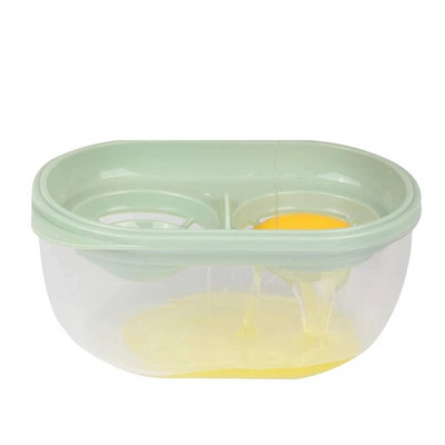 Διαχωριστής λευκού αυγού Φίλτρο κρόκου Κουτί αποθήκευσης Gadgets κουζίνας Διαχωριστής αυγών Εξαγωγέας εργαλείου μαγειρέματος