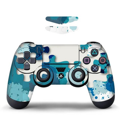 DATA FROG ādas uzlīme PlayStation 4 PS4 DualShock aizsargājošā vāka uzlīme PS4 Pro Slim Controller uzlīmes piederumiem