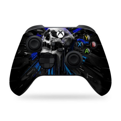 Naljepnica za kožu za XBOX Series X/S Joystick Controller Dodatna oprema za igranje Protuklizna dekoracija Zaštitne naljepnice Decal Skins