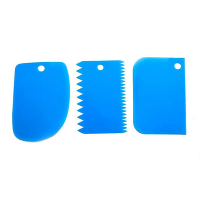 Πλαστική Ζύμη Κόφτης Μπισκότων Φοντάν ψωμιού Εργαλεία Πίτσας Σπάτουλα για Ξύστρα βούτυρο κέικ Σκεύη κουζίνας ζαχαροπλαστικής και αρτοποιίας