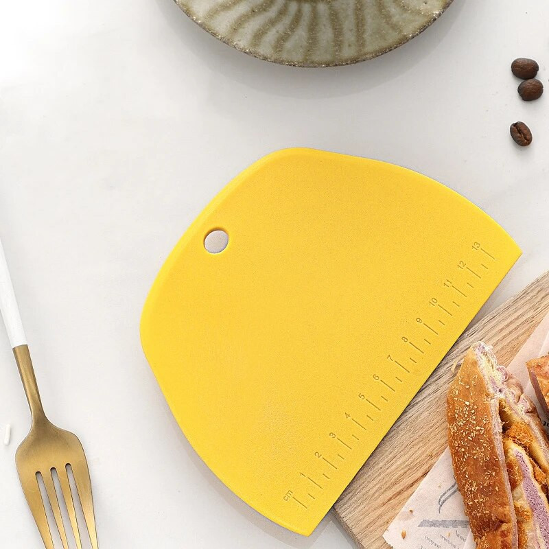 Plastikinis tešlos vyniotinis pyrago kremas Mentele Nelipni sviesto tešla Duonos pjaustyklė Peilis Virtuvės tešlos kepimo grandiklis su svarstyklėmis