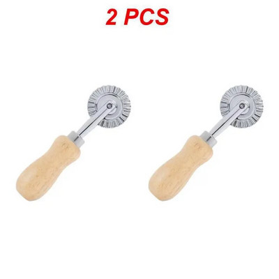 1/2/4 KOM. Okrugli kotačić za rezanje slastičarstva od nehrđajućeg čelika Alati Alati za kućnu pregradu za pizzu Kuhinjski dodaci Pečenje Rezanje