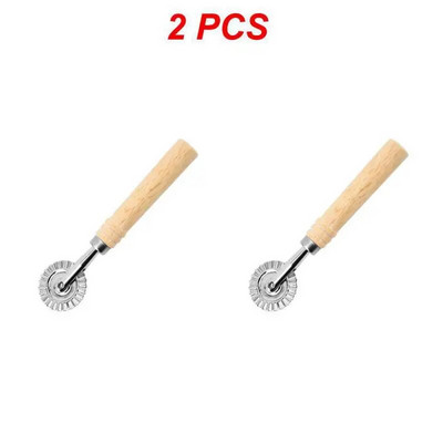 1/2/4 KOM. Okrugli kotačić za rezanje slastičarstva od nehrđajućeg čelika Alati Alati za kućnu pregradu za pizzu Kuhinjski dodaci Pečenje Rezanje