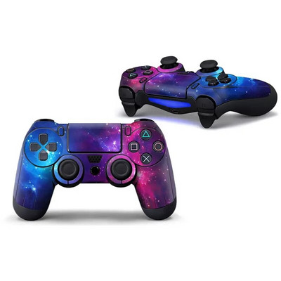 žvaigždėtas dangus Vinilinis apsauginis dangtelio lipdukas, skirtas PS4 valdikliui, lipdukas, skirtas PS4 belaidžio valdiklio žaidimų pultui