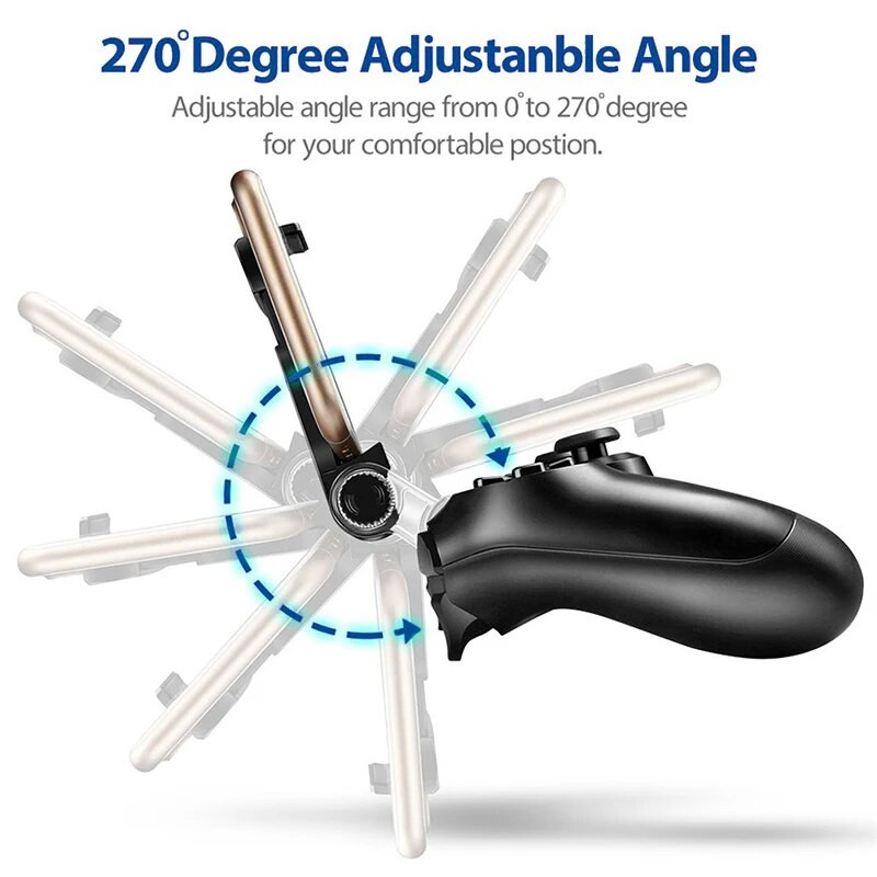 Žaidimai ir priedai, skirti Sony PlayStation PS4 Slim PS4 Pro žaidimų valdikliui „Dualshock4 Smart“ mobiliojo telefono spaustuko laikiklis